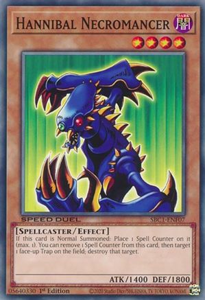 Hannibal Necromancer (SBC1-ENF07) - Speed Duel: Streets of Battle City 1st Edition