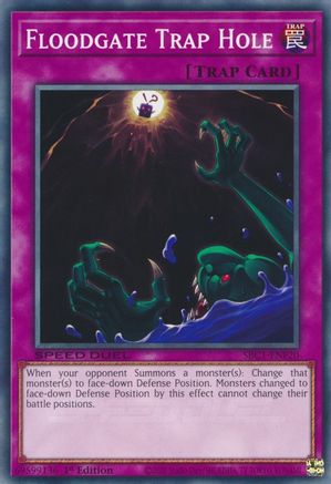 Floodgate Trap Hole (SBC1-ENF20) - Speed Duel: Streets of Battle City 1st Edition