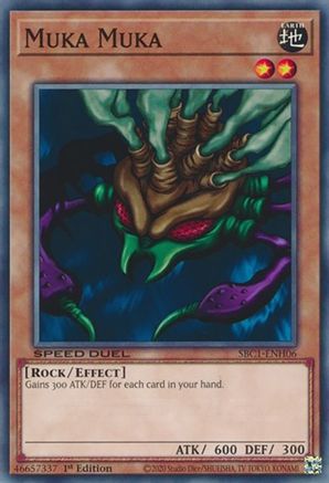 Muka Muka (SBC1-ENH06) - Speed Duel: Streets of Battle City 1st Edition