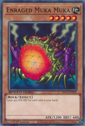 Enraged Muka Muka (SBC1-ENH07) - Speed Duel: Streets of Battle City 1st Edition