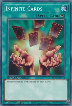 Infinite Cards (SBC1-ENH13) - Speed Duel: Streets of Battle City 1st Edition