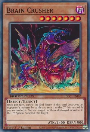 Brain Crusher (SBC1-ENI02) - Speed Duel: Streets of Battle City 1st Edition