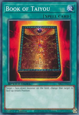 Book of Taiyou (SBC1-ENI15) - Speed Duel: Streets of Battle City 1st Edition