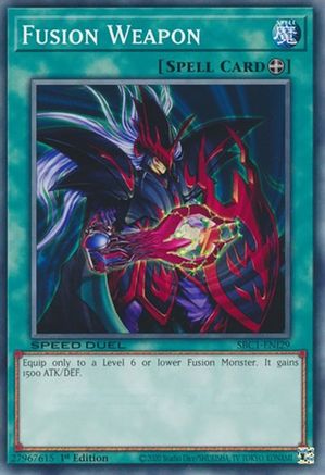 Fusion Weapon (SBC1-ENI29) - Speed Duel: Streets of Battle City 1st Edition