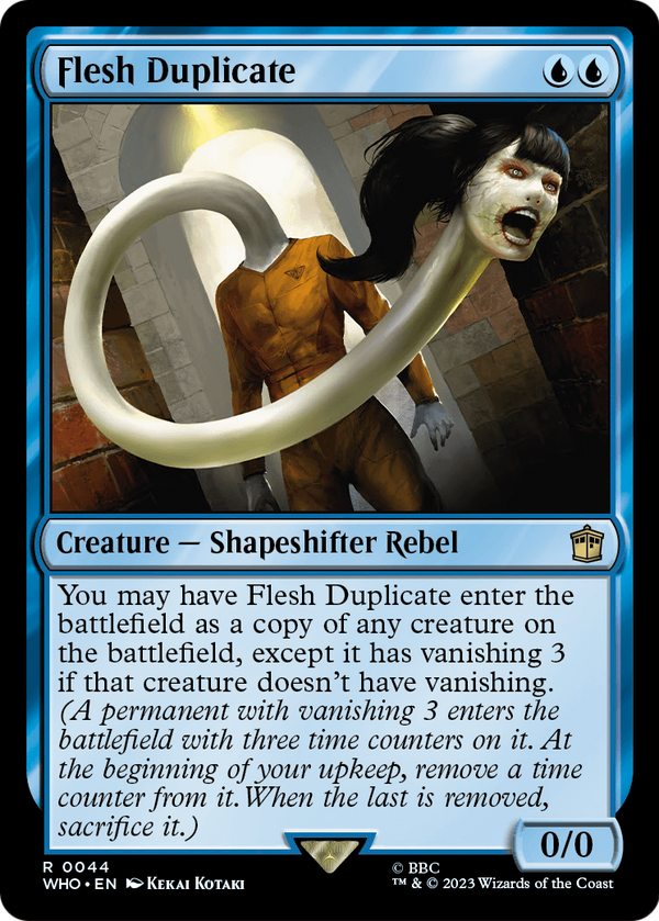 Flesh Duplicate (WHO-044) - Doctor Who Foil