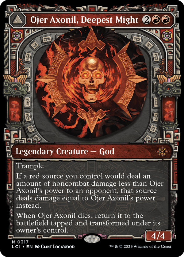 Ojer Axonil, Deepest Might (Showcase) (LCI-317) - The Lost Caverns of Ixalan: (Showcase)