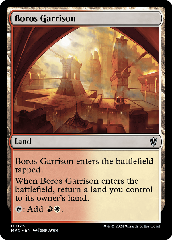 Boros Garrison (MKC-251) - Murders at Karlov Manor Commander