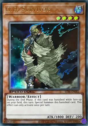 D.D. Survivor (STP6-EN002) - Speed Duel: Tournament Pack 6 Unlimited