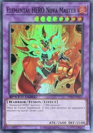 Elemental HERO Nova Master (STP6-EN011) - Speed Duel: Tournament Pack 6 Unlimited