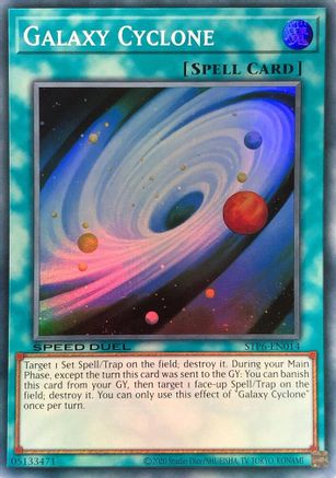 Galaxy Cyclone (STP6-EN014) - Speed Duel: Tournament Pack 6 Unlimited