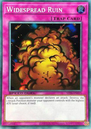 Widespread Ruin (STP6-EN015) - Speed Duel: Tournament Pack 6 Unlimited