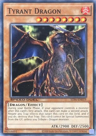 Tyrant Dragon (STP6-EN019) - Speed Duel: Tournament Pack 6 Unlimited