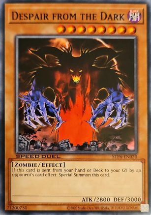 Despair from the Dark (STP6-EN020) - Speed Duel: Tournament Pack 6 Unlimited