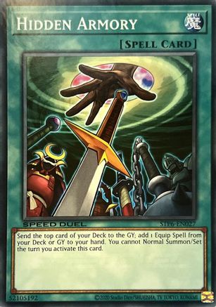 Hidden Armory (STP6-EN027) - Speed Duel: Tournament Pack 6 Unlimited
