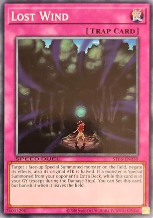 Lost Wind (STP6-EN030) - Speed Duel: Tournament Pack 6 Unlimited