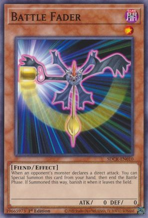 Battle Fader (SDCK-EN010) - Structure Deck: The Crimson King 1st Edition