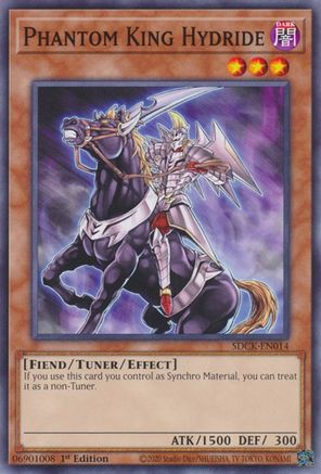 Phantom King Hydride (SDCK-EN014) - Structure Deck: The Crimson King 1st Edition