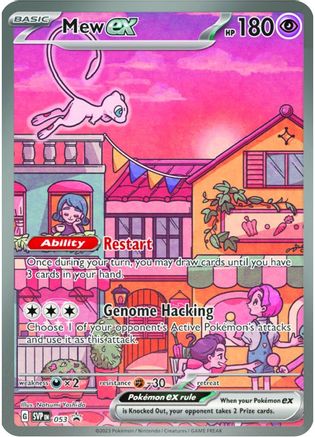 Mew ex 053  - Sealed Promo