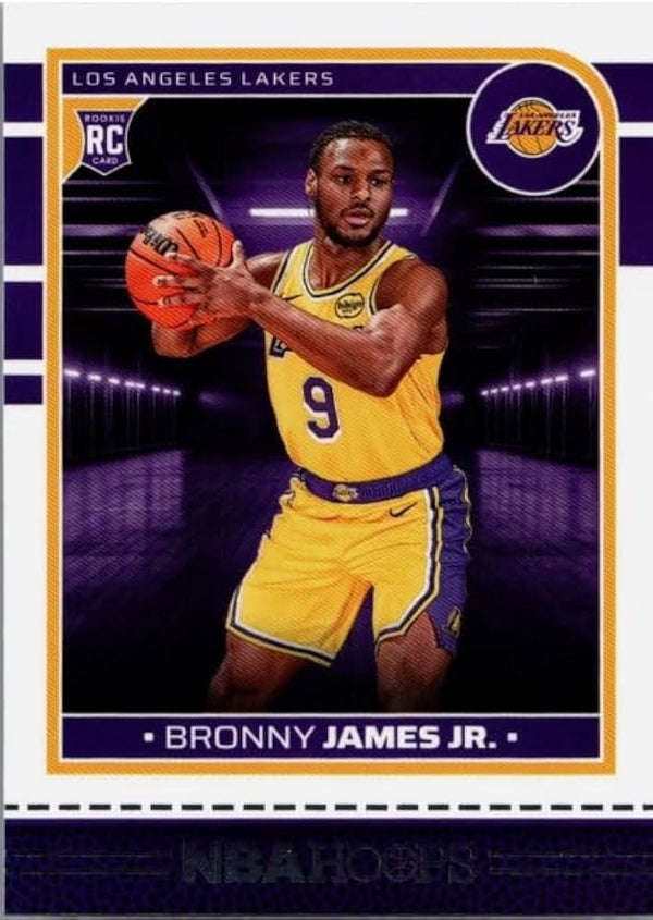 2024 Hoops Bronny James Jr #280 psa: 8