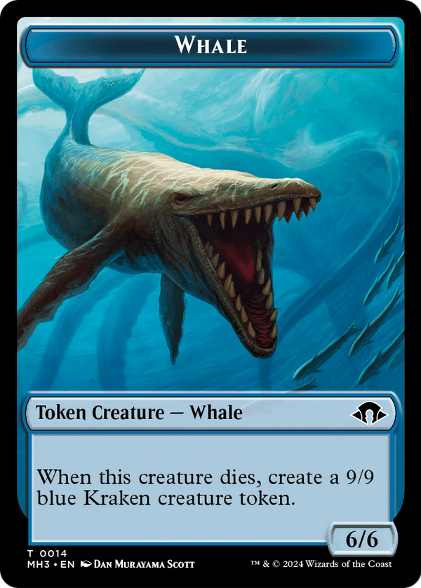 Whale (TMH3-014) - Modern Horizons 3 Tokens