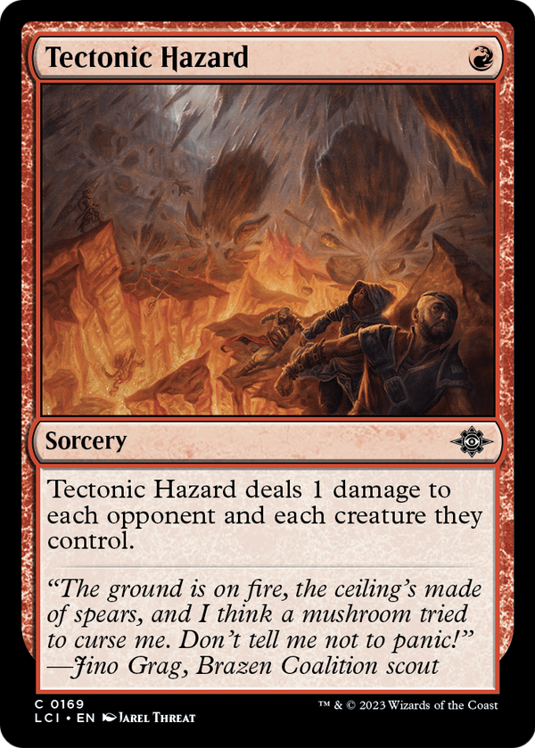 Tectonic Hazard (LCI-169) - The Lost Caverns of Ixalan