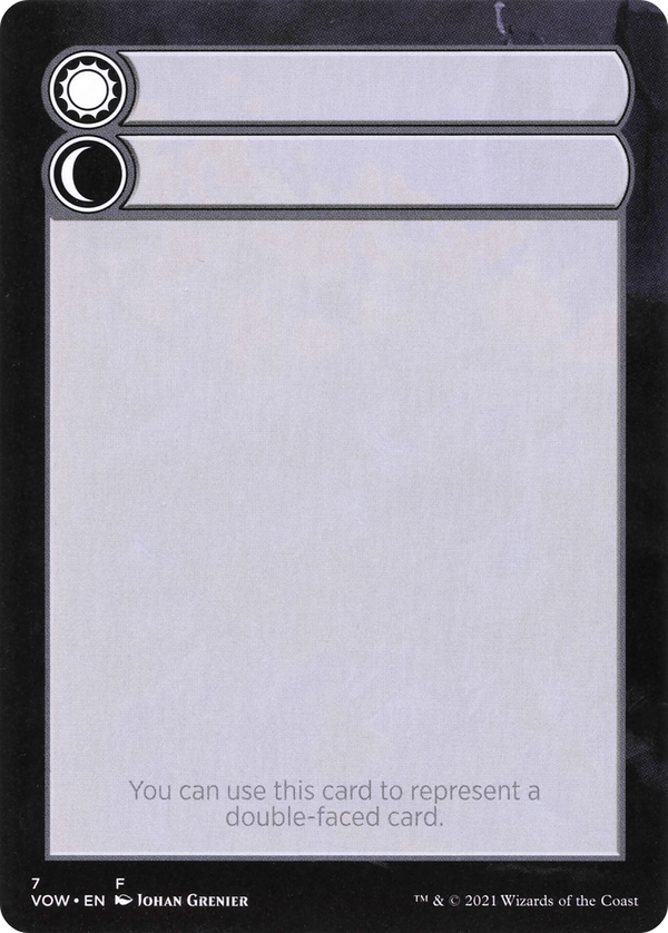Double-Faced Substitute Card (SVOW-007) - Innistrad: Crimson Vow Substitute Cards (Borderless)