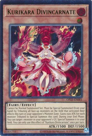Kurikara Divincarnate (UTR) (OP23-EN001) - OTS Tournament Pack 23 Unlimited