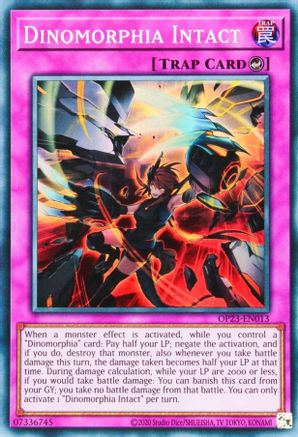 Dinomorphia Intact (OP23-EN013) - OTS Tournament Pack 23 Unlimited