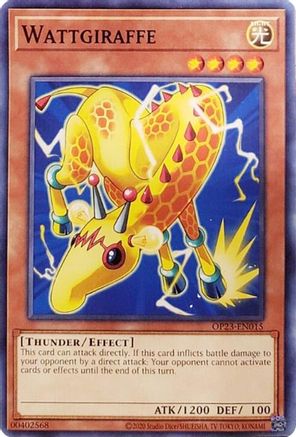 Wattgiraffe (OP23-EN015) - OTS Tournament Pack 23 Unlimited