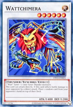 Wattchimera (OP23-EN021) - OTS Tournament Pack 23 Unlimited