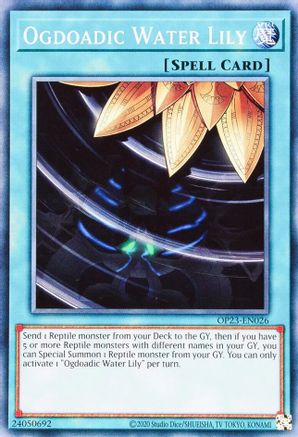 Ogdoadic Water Lily (OP23-EN026) - OTS Tournament Pack 23 Unlimited
