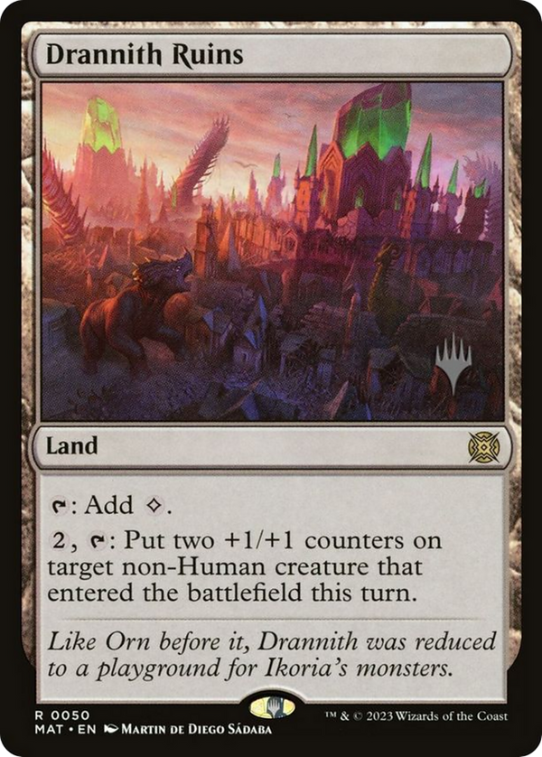 Drannith Ruins (PPLCI-050) - March of the Machine: The Aftermath Promos Foil