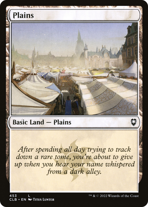 Plains (453) (CLB-453) - Commander Legends: Battle for Baldur's Gate