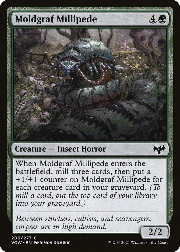 Moldgraf Millipede (VOW-209) - Innistrad: Crimson Vow