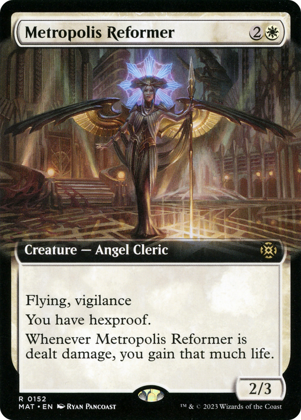 Metropolis Reformer (Extended Art) (MAT-152) - March of the Machine: The Aftermath: (Extended Art) Foil