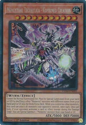 Mementoal Tecuhtlica - Combined Creation (CR) (VASM-EN001) - Valiant Smashers 1st Edition