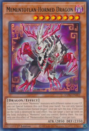 Mementotlan-Horned Dragon (VASM-EN002) - Valiant Smashers 1st Edition