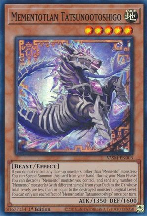 Mementotlan Tatsunootoshigo (VASM-EN003) - Valiant Smashers 1st Edition