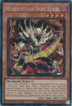 Mementotlan Dark Blade (CR) (VASM-EN004) - Valiant Smashers 1st Edition
