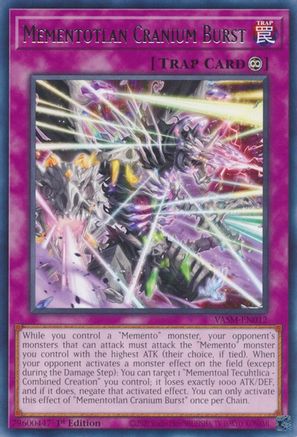 Mementotlan Cranium Burst (VASM-EN012) - Valiant Smashers 1st Edition