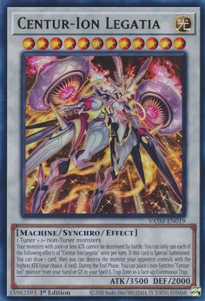 Centur-Ion Legatia (VASM-EN019) - Valiant Smashers 1st Edition