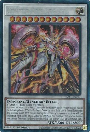Centur-Ion Legatia (CR) (VASM-EN019) - Valiant Smashers 1st Edition