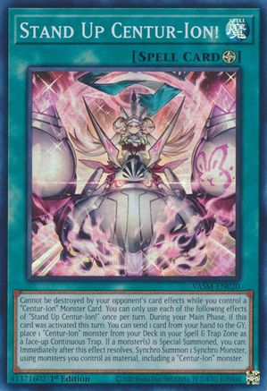 Stand Up Centur-Ion! (VASM-EN020) - Valiant Smashers 1st Edition