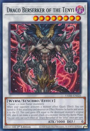 Draco Berserker of the Tenyi (VASM-EN026) - Valiant Smashers 1st Edition