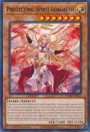 Protecting Spirit Loagaeth (VASM-EN041) - Valiant Smashers 1st Edition