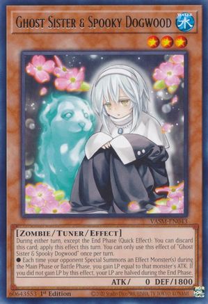 Ghost Sister & Spooky Dogwood (VASM-EN043) - Valiant Smashers 1st Edition