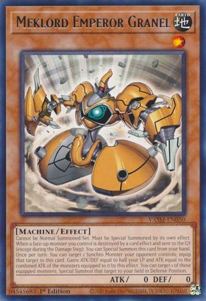 Meklord Emperor Granel (VASM-EN050) - Valiant Smashers 1st Edition