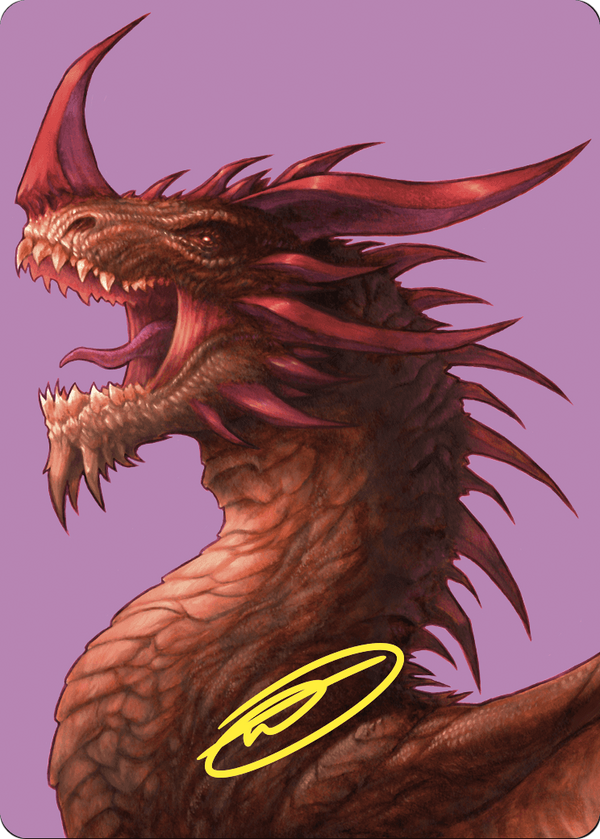 The Ur-Dragon // The Ur-Dragon (ACMM-061) - Commander Masters Art Series (Borderless) Foil