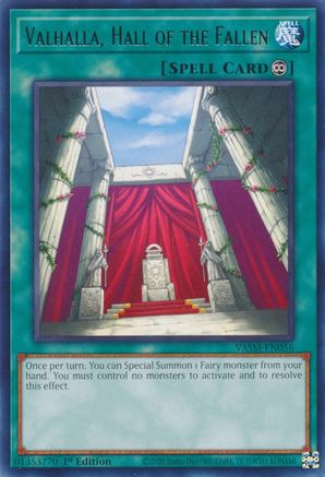 Valhalla, Hall of the Fallen (VASM-EN056) - Valiant Smashers 1st Edition