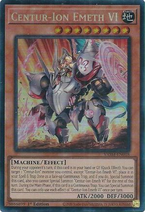 Centur-Ion Emeth VI (CR) (VASM-EN018) - Valiant Smashers 1st Edition